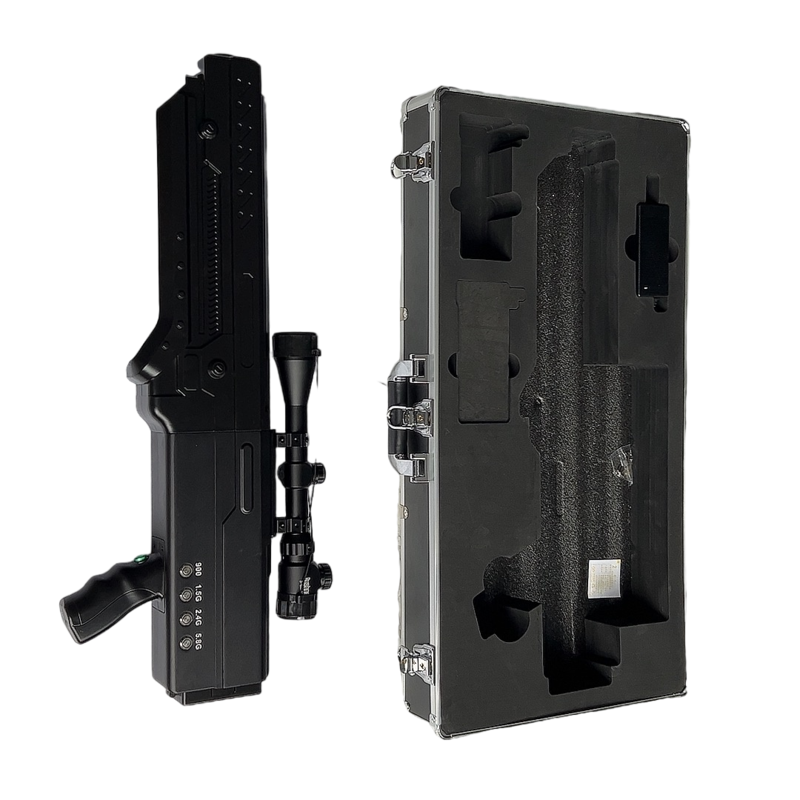  赣州手持便携式枪型低空防御反制四通道A型