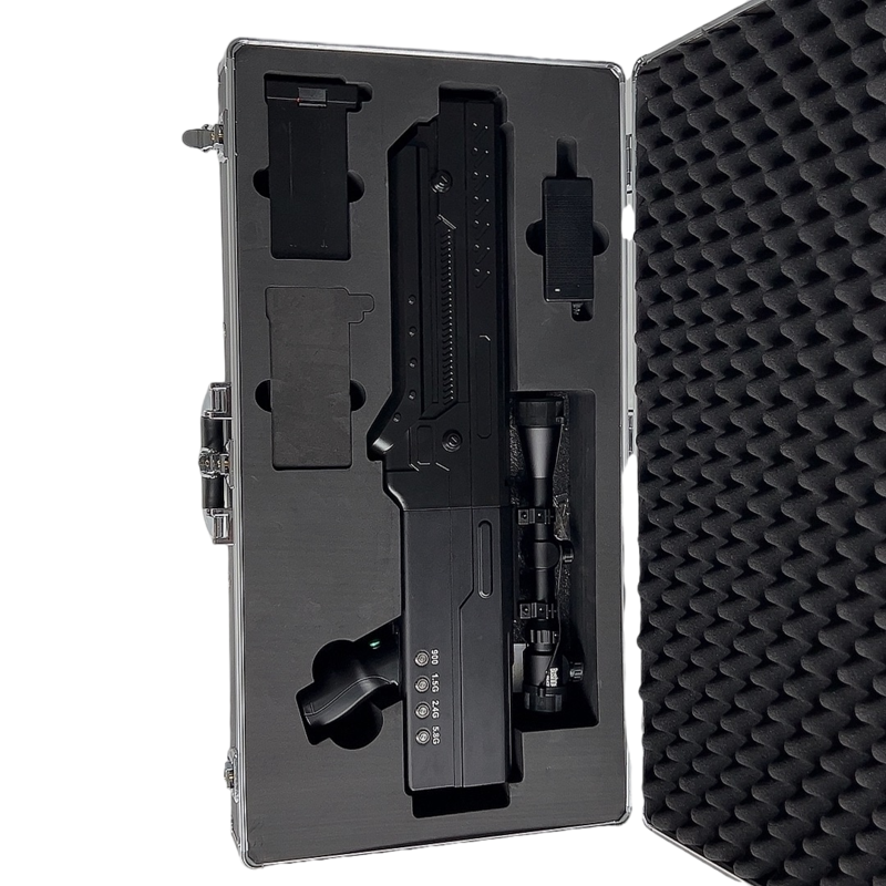  赣州手持便携式枪型低空防御反制四通道B型